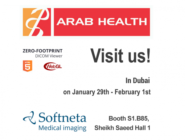 softneta medical imaging in Arab Health 2018